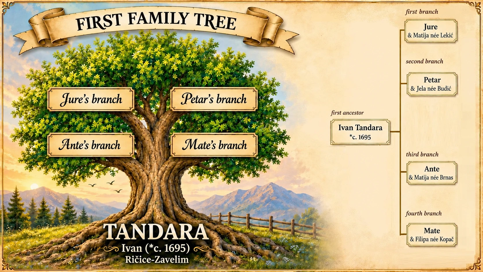 Tandara family tree
